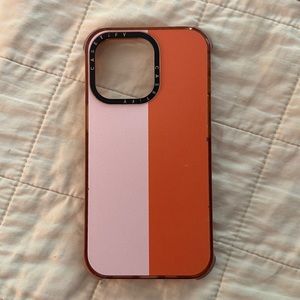 Casteify iPhone 13 Pro Ultra Impact Case w/ Black Camera Ring - Pink
